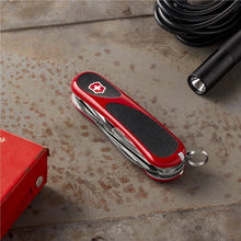 Load image into Gallery viewer, Victorinox Evolution 14 Grip Red & Black Swiss Army Knife 14 Functions 2.3903.C