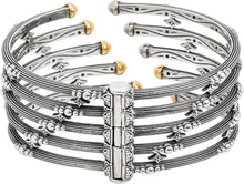 Load image into Gallery viewer, Konstantino Delos 2 Sterling Silver & 18k Yellow Gold Bracelet BMK4456-130
