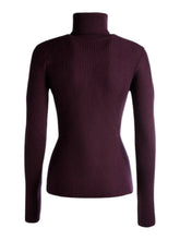 Load image into Gallery viewer, Bally 6306090 Roll Neck Orchid Wool Turtleneck Sweater Size XS - MSRP $750