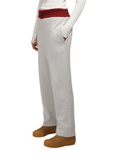 Load image into Gallery viewer, Bally 6302923 Men's Curling Collection in Grey & Red Cashmere Pants MSRP $1500