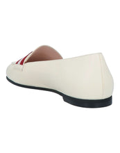 Load image into Gallery viewer, Bally Mady 6244536 Women's Bone Calf Plain Leather Loafers Size 9.5 MSRP $550