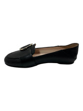Load image into Gallery viewer, Bally Clariska 6301228 Women's Black Embossed Leather Flats MSRP $550