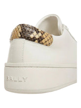 Load image into Gallery viewer, Bally Randy 6304698 Men's Dusty White Leather Sneakers Size 10 MSRP $675