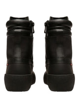 Load image into Gallery viewer, Bally Croker 6239720 Men's Black Calf Leather Shirling-Lined Boots MSRP $799