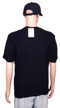 Load image into Gallery viewer, Bally 6233733 Men's Black 100% Cotton Striped Logo T-Shirt MSRP $300