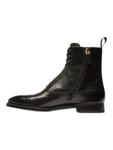 Load image into Gallery viewer, Bally Salvi 6304559 Men's Black Leather Bootie MSRP $1350