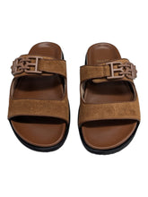Load image into Gallery viewer, Bally Emma 6302480 Women's Cuero Suede Leather Sandals Size 4.5 MSRP $450
