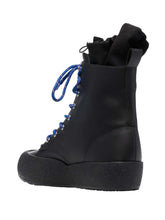 Load image into Gallery viewer, Bally Candace 6228426 Women's Black Shearling-Lined Leather Boot MSRP $760