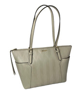 Load image into Gallery viewer, Bally Samirah 6232741 Ladies Caillou Bovine Split Embossed Tote Bag MSRP $870