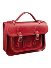 Load image into Gallery viewer, Cambridge Satchel MINNA1169MNI10101 The Mini Red Leather CrossBody Bag MSRP $265
