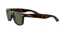 Load image into Gallery viewer, Ray-Ban RB2132 902 Wayfarer Tortoise G-15 Green Classic Sunglasses 52-18-145