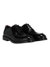 Load image into Gallery viewer, Bally Niervro 6301527 Men's Black Brushed Leather Oxford Size 10.5 MSRP $750