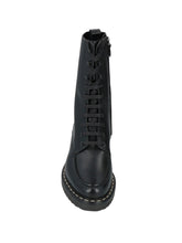 Load image into Gallery viewer, Bally Novarno 6304563 Men's Black Leather Combat Leather Boots MSRP $1100