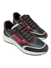 Load image into Gallery viewer, Bally Demmy 6302767 Men's Black/Ebano/White Leather Sneakers Size 10 MSRP $630