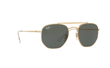 Load image into Gallery viewer, Ray-Ban RB3648 001 Marshal Polished Gold G-15 Green 54-21-145
