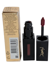 Load image into Gallery viewer, Yves Saint Laurent Rougr Pur Couture Vinyl Cream Lip Stain #409 Burgundy Vibes