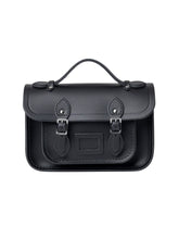 Load image into Gallery viewer, Cambridge Satchel MINNA1228MNI101 The Mini Black Leather CrossBody Bag MSRP $265