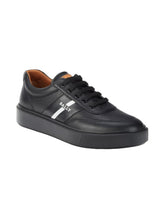 Load image into Gallery viewer, Bally Coby 6310056 Men's Black Lamb Leather Sneakers MSRP $635