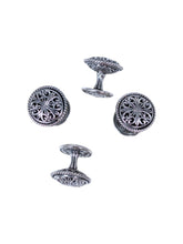 Load image into Gallery viewer, Konstantino Men's Sterling SilverTuxedo Stud Set SMLY297-131 MSRP $500