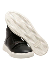Load image into Gallery viewer, Bally Merryk 6301536 Men's Black Leather Sneakers MSRP $720