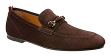 Load image into Gallery viewer, Bally Plintor 6216733 Men's Coffee Suede Leather Loafers Size 8 MSRP $600