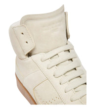 Load image into Gallery viewer, Bally Wiggles 6303321 Men's Dusty White Calf Suede High Top Sneakers MSRP $770