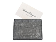 Load image into Gallery viewer, Salvatore Ferragamo Firenze Men's 698813 Dark Grey Wallet MSRP $280