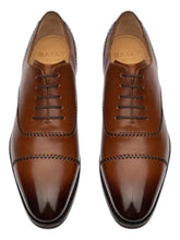 Load image into Gallery viewer, Bally Scleyr 6301525 Men's Cuero Brown Calf Leather Oxford Shoes MSRP $1260