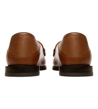 Load image into Gallery viewer, Bally Coriano 6300201 Men's Brown Leather Loafers Size 8.5 MSRP $620