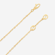 Load image into Gallery viewer, GUCCI Yellow Gold Onyx and Diamond 12mm Pendant Bracelet YBA786556001 MSRP $2,150