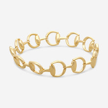 Load image into Gallery viewer, Gucci Horsebit 18K Yellow Gold Link Bracelet MSRP $6,900 YBA796185001