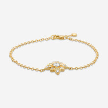 Load image into Gallery viewer, Gucci Flora 18K Yellow Gold and Diamond Bracelet MSRP $5,720