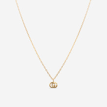 Load image into Gallery viewer, Gucci GG Running 18K Yellow Gold Necklace MSRP $1,460 YBB48163800100U