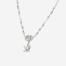 Load image into Gallery viewer, GUCCI Flora 18kt White Gold and Diamond Necklace YBB581842001 MSRP $3,430