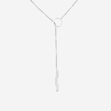 Load image into Gallery viewer, GUCCI Link to Love 18kt White Gold and Diamond Necklace YBB662138001 MSRP $2,860