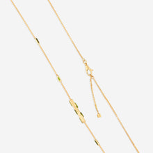 Load image into Gallery viewer, GUCCI Link to Love 18kt Yellow Gold and Green Tourmaline Necklace YBB702394002 MSRP $4,790
