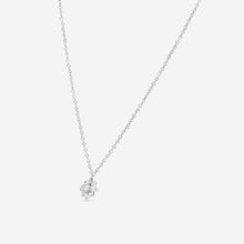 Load image into Gallery viewer, Gucci 18K White Gold and Diamonds Flower Necklace YBB796207001 MSRP $3,070