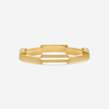 Load image into Gallery viewer, GUCCI Link to Love 18kt Yellow Gold Ring YBC662194001 MSRP $1100