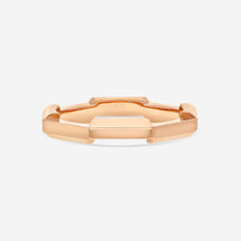 Load image into Gallery viewer, GUCCI Link to Love 18kt Pink Gold Ring YBC662194002 MSRP $1100