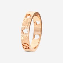 Load image into Gallery viewer, Gucci Icon 18K Rose Gold Band Ring YBC729460001 MSRP $1,450