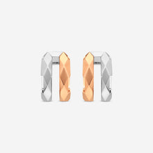 Load image into Gallery viewer, Gucci Link to Love 18K Rose and White Gold Earrings YBD745668001 MSRP $4,800