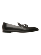 Load image into Gallery viewer, Bally Valdam 6304684 Men's Black Leather Loafers MSRP $1260