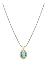 Load image into Gallery viewer, Konstantino 18K Gold with Diamonds Pendant with Chain MEMK04005-18KT-318 MSRP $1785
