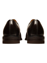 Load image into Gallery viewer, Bally Scrivani 6306756 Men's Ebano Leather Derby Shoes MSRP $1260