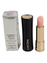 Load image into Gallery viewer, Lancome L'absolu Rouge Cream Lipstick #01 Universelle La Base Rosy MSRP $45