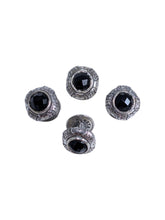 Load image into Gallery viewer, Konstantino Men's Silver Black Onyx Tuxedo Stud Set SMMK14-120-CUT MSRP $260