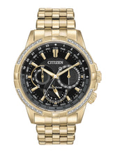 Load image into Gallery viewer, Citizen BU2082-56E Men's Calendrier Black Dial Diamond 44 mm Watch MSRP $750