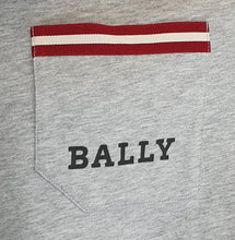 Load image into Gallery viewer, Bally 6233730 Men's Grey 100% Cotton Pocket T-Shirt MSRP $300