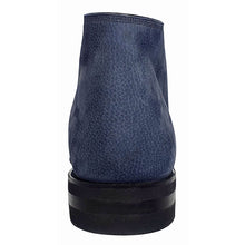 Load image into Gallery viewer, Bally Skiligny 6237888 Men's Midnight Blue Grained Calf Leather Boots MSRP $1195