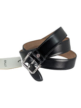 Load image into Gallery viewer, Bally Carl 6310620 Black Plain Leather Belt EU 110/US 44 MSRP $495